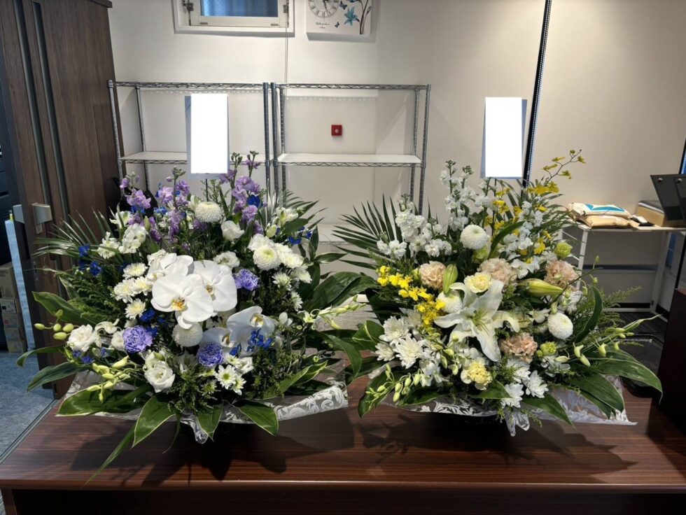 枕花・法事用仏花束02
