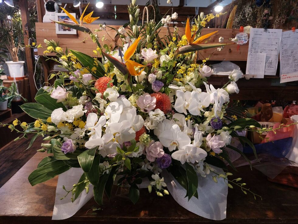 枕花・法事用仏花束03